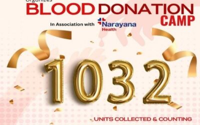 Total blood units collected crossed 1000