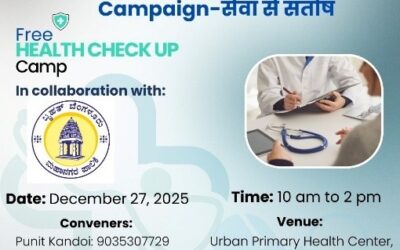 Seva Se Santosh – BBMP staff free health checkup